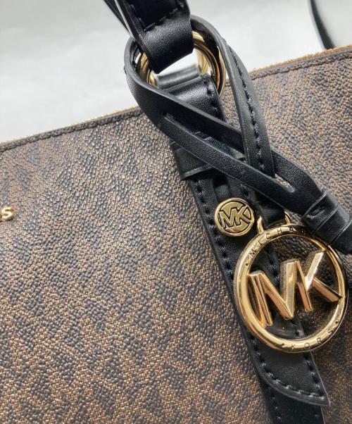 MICHAEL KORS（マイケルコース）MICHAEL KORS (マイケルコース) シグネチャー MD TZ トートバッグの古着・服飾アイテム