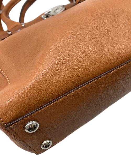 MICHAEL KORS（マイケルコース）MICHAEL KORS (マイケルコース) ハミルトン2wayショルダーバッグ ブラウンの古着・服飾アイテム
