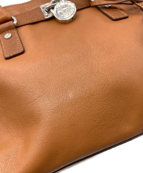 MICHAEL KORS（マイケルコース）MICHAEL KORS (マイケルコース) ハミルトン2wayショルダーバッグ ブラウンの古着・服飾アイテム