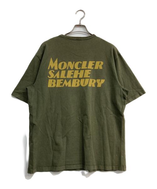 MONCLER（モンクレール）MONCLER (モンクレール) SALEHE BEMBURY (サリーベンバリー) 半袖Tシャツ グリーン サイズ:Ｍの古着・服飾アイテム