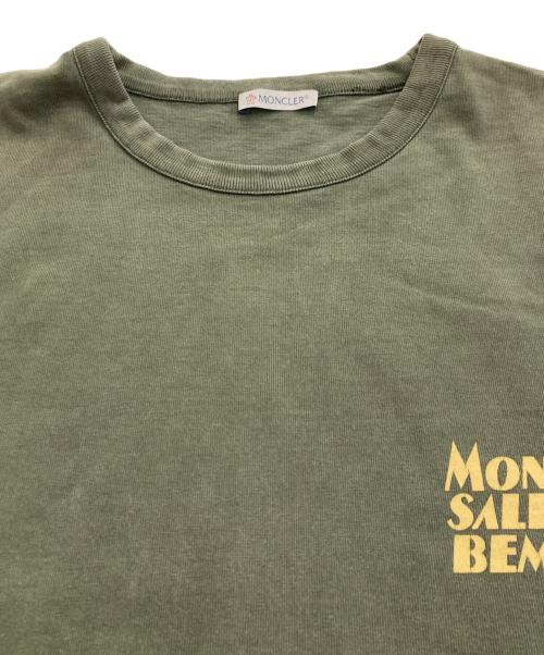 MONCLER（モンクレール）MONCLER (モンクレール) SALEHE BEMBURY (サリーベンバリー) 半袖Tシャツ グリーン サイズ:Ｍの古着・服飾アイテム