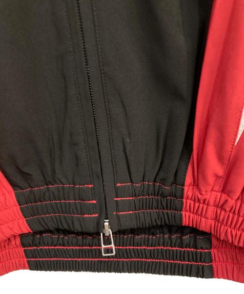 Lyft（リフト）Lyft (リフト) 2line oversize track jacket ブラック×レッド サイズ:Ｍの古着・服飾アイテム