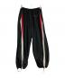 Lyft（リフト）の古着「2line oversize track pant」｜ブラック×レッド