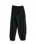 Lyft (リフト) 2line oversize track pant ブラック×レッド サイズ:Ｍ：9000円