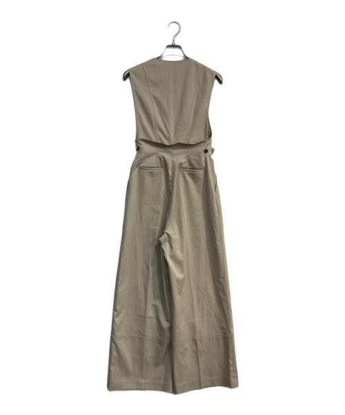L'AUBE BLANC（ローブ ブラン）L'AUBE BLANC (ローブ ブラン) 4way twill combinaison ベージュ サイズ:Sの古着・服飾アイテム