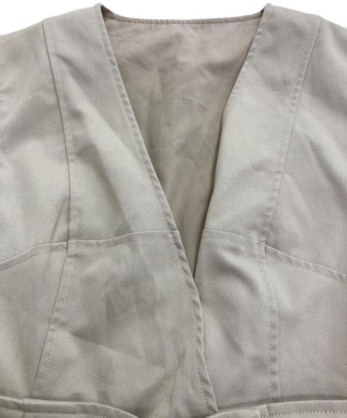 L'AUBE BLANC（ローブ ブラン）L'AUBE BLANC (ローブ ブラン) 4way twill combinaison ベージュ サイズ:Sの古着・服飾アイテム