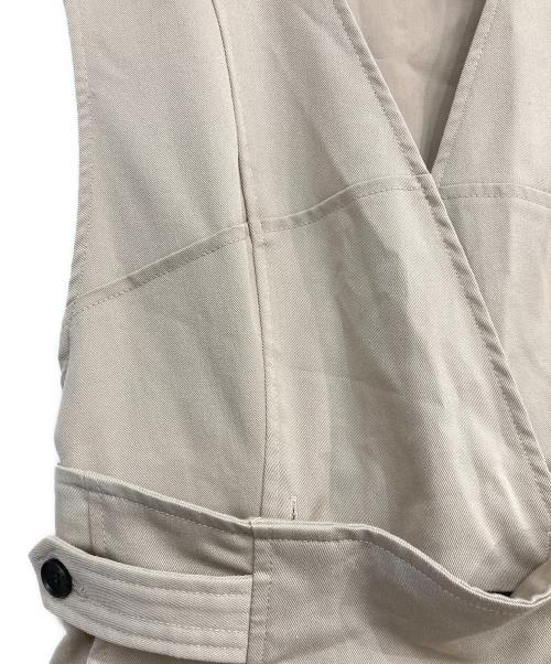 L'AUBE BLANC（ローブ ブラン）L'AUBE BLANC (ローブ ブラン) 4way twill combinaison ベージュ サイズ:Sの古着・服飾アイテム