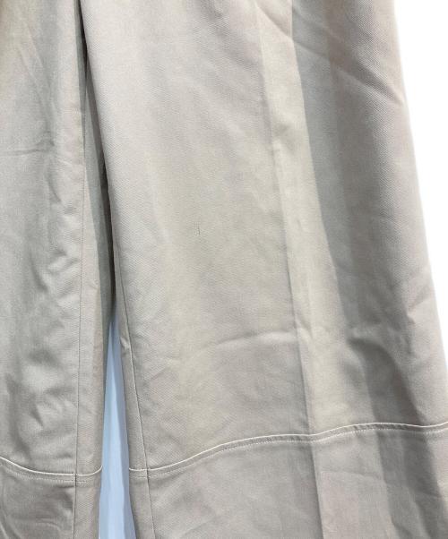 L'AUBE BLANC（ローブ ブラン）L'AUBE BLANC (ローブ ブラン) 4way twill combinaison ベージュ サイズ:Sの古着・服飾アイテム