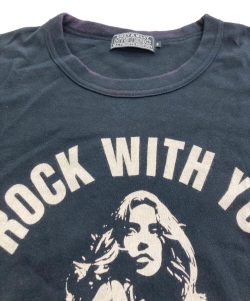 Hysteric Glamour（ヒステリックグラマー）Hysteric Glamour (ヒステリックグラマー) ROCK W YOU Tシャツ ブラック サイズ:Sの古着・服飾アイテム