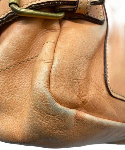Vivienne Westwood（ヴィヴィアンウエストウッド）Vivienne Westwood (ヴィヴィアンウエストウッド) レザーフラップショルダーバッグ ブラウンの古着・服飾アイテム