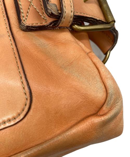 Vivienne Westwood（ヴィヴィアンウエストウッド）Vivienne Westwood (ヴィヴィアンウエストウッド) レザーフラップショルダーバッグ ブラウンの古着・服飾アイテム