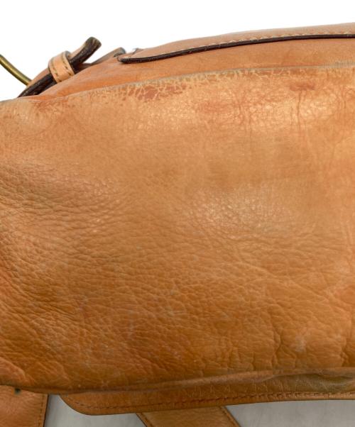 Vivienne Westwood（ヴィヴィアンウエストウッド）Vivienne Westwood (ヴィヴィアンウエストウッド) レザーフラップショルダーバッグ ブラウンの古着・服飾アイテム
