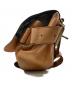 Vivienne Westwood (ヴィヴィアンウエストウッド) レザーフラップショルダーバッグ ブラウン：6000円