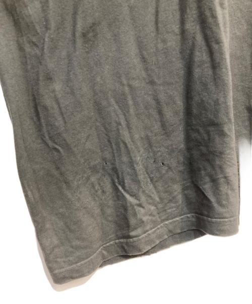BALENCIAGA（バレンシアガ）BALENCIAGA (バレンシアガ) クラッシュダスト加工ワッペンTシャツ ブラック サイズ:1の古着・服飾アイテム