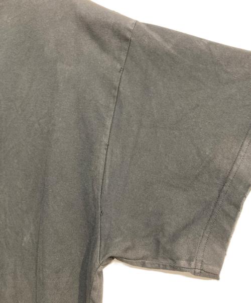 BALENCIAGA（バレンシアガ）BALENCIAGA (バレンシアガ) クラッシュダスト加工ワッペンTシャツ ブラック サイズ:1の古着・服飾アイテム