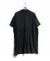 BALENCIAGA (バレンシアガ) クラッシュダスト加工ワッペンTシャツ ブラック サイズ:1：35000円
