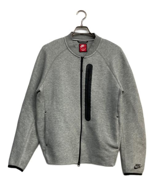 NIKE（ナイキ）NIKE (ナイキ) テック フリース ボンバージャケット グレー サイズ:Mの古着・服飾アイテム