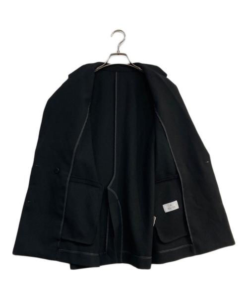 white（ホワイト）WHITE (ホワイト) オックスストレッチセットアップスーツ ブラック サイズ:38の古着・服飾アイテム