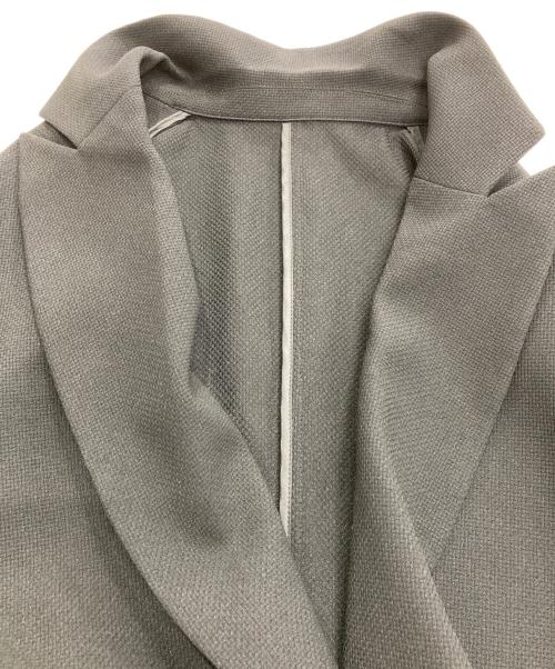 white（ホワイト）WHITE (ホワイト) オックスストレッチセットアップスーツ ブラック サイズ:38の古着・服飾アイテム