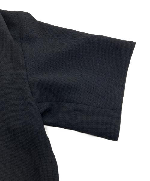 white（ホワイト）WHITE (ホワイト) オックスストレッチセットアップスーツ ブラック サイズ:38の古着・服飾アイテム