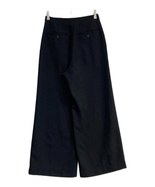 white（ホワイト）WHITE (ホワイト) オックスストレッチセットアップスーツ ブラック サイズ:38の古着・服飾アイテム