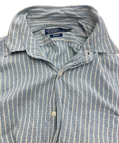 POLO RALPH LAUREN（ポロ・ラルフローレン）POLO RALPH LAUREN (ポロ・ラルフローレン) 長袖シャツ ブルー サイズ: XLの古着・服飾アイテム
