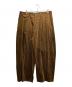 BEAMS PLUS（ビームスプラス）の古着「ALVY DOUBLE PLEAT PANT」｜ブラウン