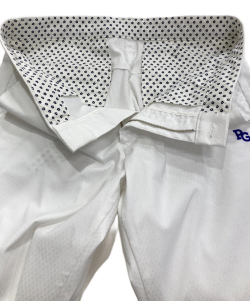 PEARLY GATES（パーリーゲイツ）PEARLY GATES (パーリーゲイツ) デイジードビーパンツ ホワイト サイズ:5の古着・服飾アイテム