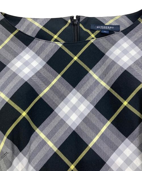 BURBERRY LONDON（バーバリーロンドン）BURBERRY LONDON (バーバリーロンドン) チェックワンピース マルチカラー サイズ:36の古着・服飾アイテム
