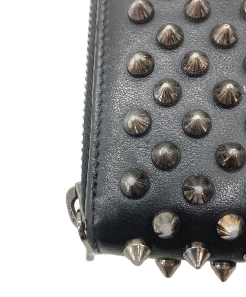 Christian Louboutin（クリスチャン・ルブタン）Christian Louboutin (クリスチャン・ルブタン) パネトーネウォレット ブラックの古着・服飾アイテム