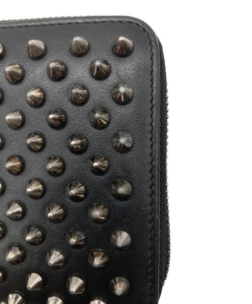 Christian Louboutin（クリスチャン・ルブタン）Christian Louboutin (クリスチャン・ルブタン) パネトーネウォレット ブラックの古着・服飾アイテム