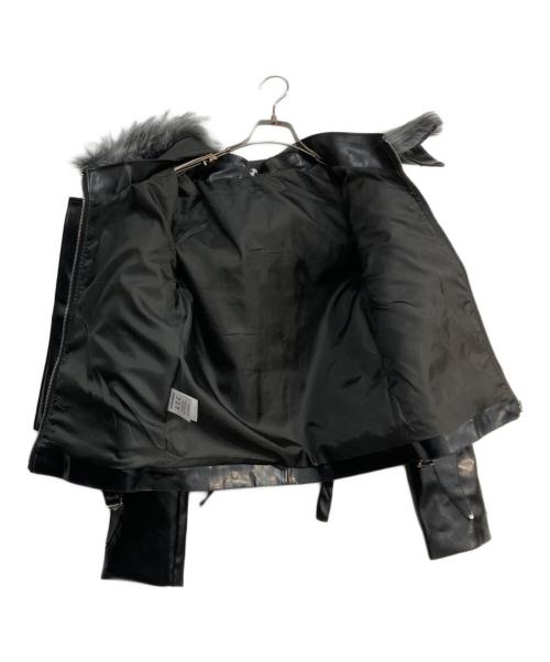COZY WORLD WIDE（コージーワールドワイド）Cozy world Wide (コージーワールドワイド) Knight Club Leather Jacket ブラック サイズ:Mの古着・服飾アイテム