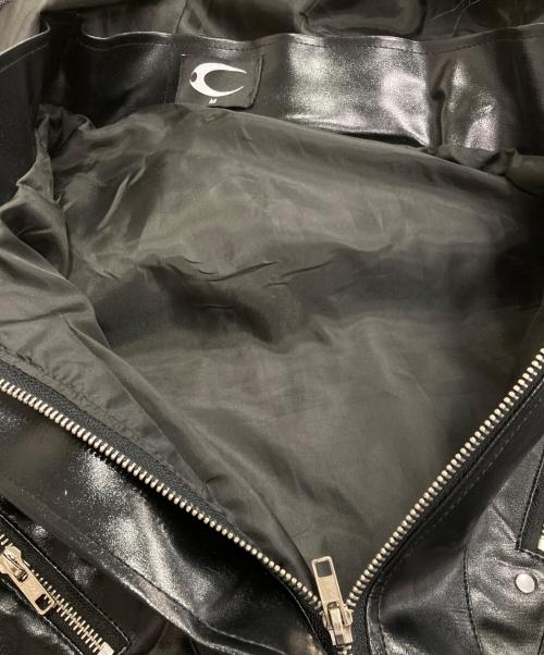 COZY WORLD WIDE（コージーワールドワイド）Cozy world Wide (コージーワールドワイド) Knight Club Leather Jacket ブラック サイズ:Mの古着・服飾アイテム