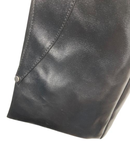 COZY WORLD WIDE（コージーワールドワイド）Cozy world Wide (コージーワールドワイド) Knight Club Leather Jacket ブラック サイズ:Mの古着・服飾アイテム