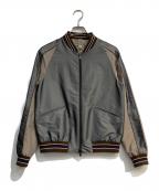 HERNO×pierre-louis masciaヘルノ×ピエールルイマシア）の古着「リバーシブルブルゾン」｜グレー×ピンク