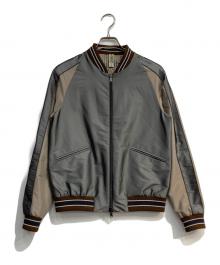 HERNO×pierre-louis mascia（ヘルノ×ピエールルイマシア）の古着「リバーシブルブルゾン」｜グレー×ピンク