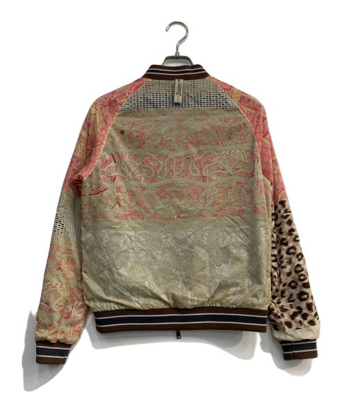 HERNO（ヘルノ）HERNO (ヘルノ) Pierre-Louis Mascia (ピエールルイマシア) リバーシブルブルゾン グレー×ピンク サイズ:40の古着・服飾アイテム