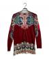 ETRO（エトロ）の古着「シルク・カシミヤ混カーディガン」｜レッド