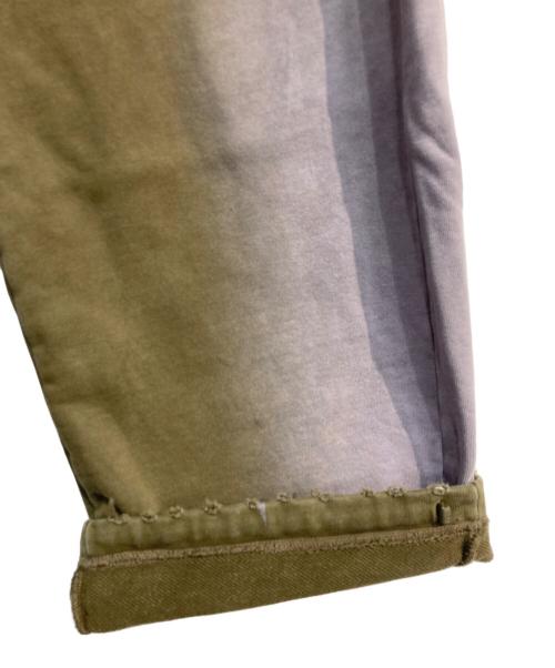 X-LARGE（エクストララージ）X-LARGE (エクストララージ) DexFilmz WIDE SWEAT PANTS パープル×グリーン サイズ:Mの古着・服飾アイテム