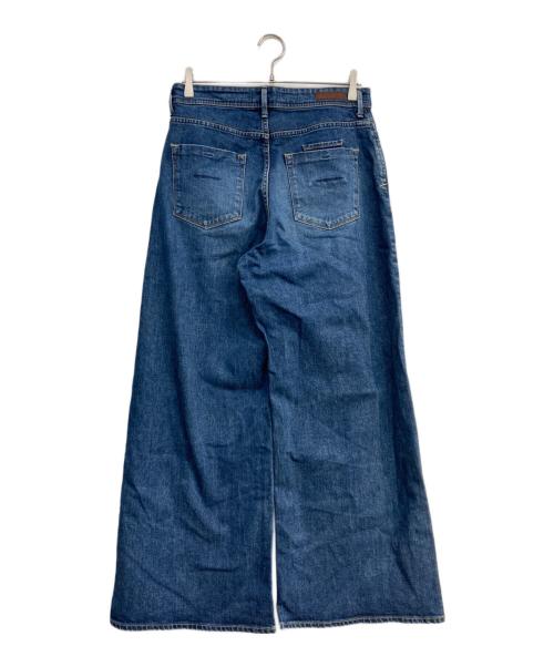 YANUK（ヤヌーク）YANUK (ヤヌーク) ルーズバギー KATE インディゴ サイズ:27の古着・服飾アイテム