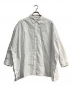 Plageプラージュ）の古着「Light OX Poncho シャツ」｜ホワイト