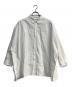 Plage（プラージュ）の古着「Light OX Poncho シャツ」｜ホワイト