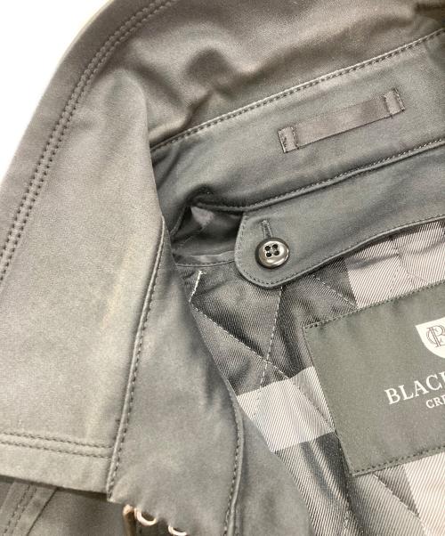 BLACK LABEL CRESTBRIDGE（ブラックレーベル クレストブリッジ）BLACK LABEL CRESTBRIDGE (ブラックレーベル クレストブリッジ) ライナー付トレンチコート ブラック サイズ:Lの古着・服飾アイテム