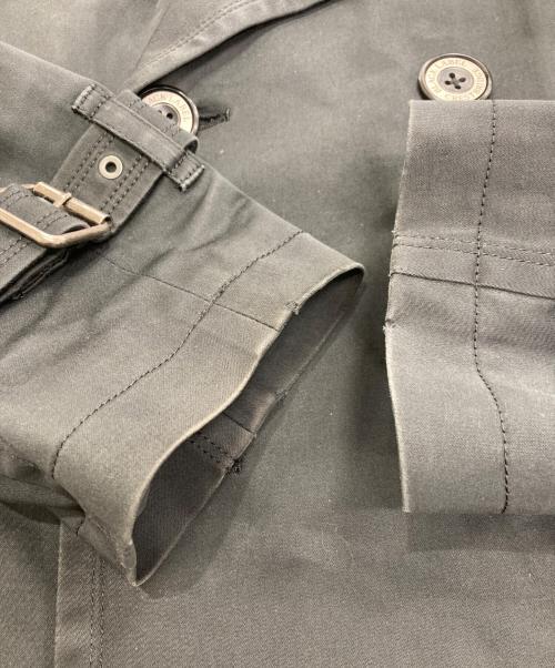 BLACK LABEL CRESTBRIDGE（ブラックレーベル クレストブリッジ）BLACK LABEL CRESTBRIDGE (ブラックレーベル クレストブリッジ) ライナー付トレンチコート ブラック サイズ:Lの古着・服飾アイテム