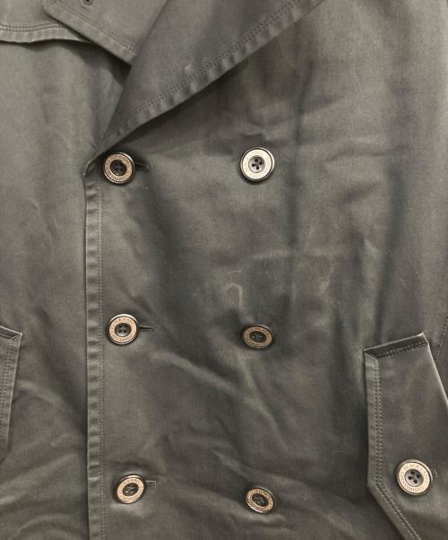 BLACK LABEL CRESTBRIDGE（ブラックレーベル クレストブリッジ）BLACK LABEL CRESTBRIDGE (ブラックレーベル クレストブリッジ) ライナー付トレンチコート ブラック サイズ:Lの古着・服飾アイテム