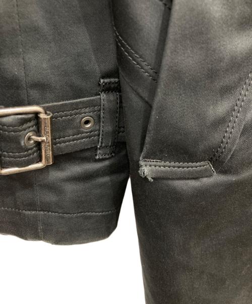 BLACK LABEL CRESTBRIDGE（ブラックレーベル クレストブリッジ）BLACK LABEL CRESTBRIDGE (ブラックレーベル クレストブリッジ) ライナー付トレンチコート ブラック サイズ:Lの古着・服飾アイテム