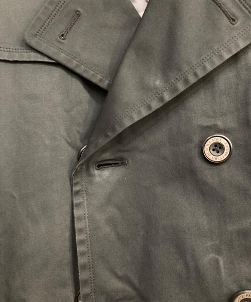 BLACK LABEL CRESTBRIDGE（ブラックレーベル クレストブリッジ）BLACK LABEL CRESTBRIDGE (ブラックレーベル クレストブリッジ) ライナー付トレンチコート ブラック サイズ:Lの古着・服飾アイテム