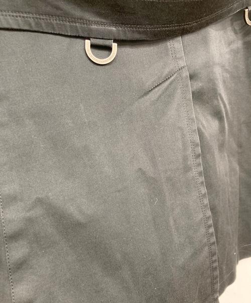 BLACK LABEL CRESTBRIDGE（ブラックレーベル クレストブリッジ）BLACK LABEL CRESTBRIDGE (ブラックレーベル クレストブリッジ) ライナー付トレンチコート ブラック サイズ:Lの古着・服飾アイテム