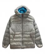 NANGAナンガ）の古着「MINIMARHYTHM DOWN ZIP HOODIE」｜グレー