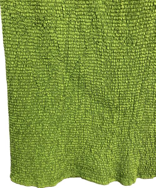 ISSEY MIYAKE（イッセイミヤケ）ISSEY MIYAKE (イッセイミヤケ) タイトスカート グリーン サイズ:3の古着・服飾アイテム